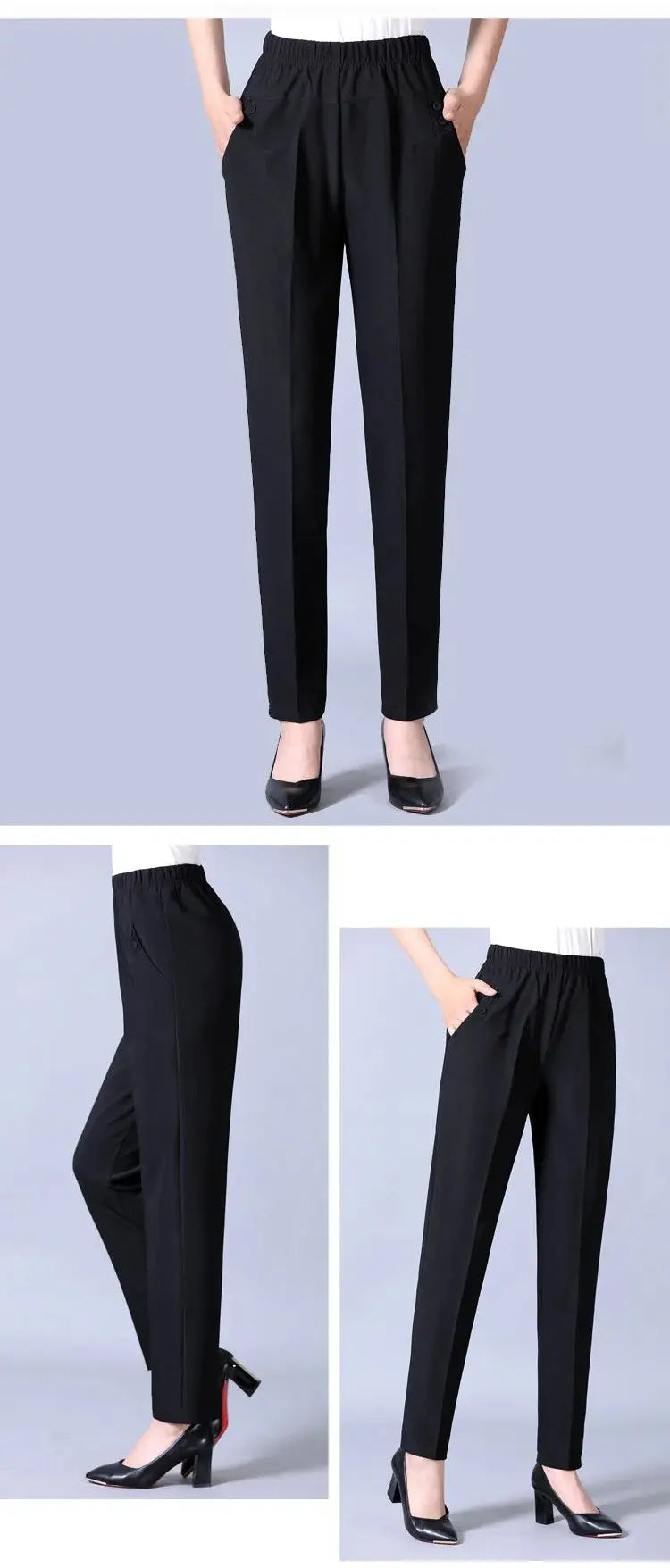 Pantalón recto con felpa (MODELO CUADROS)