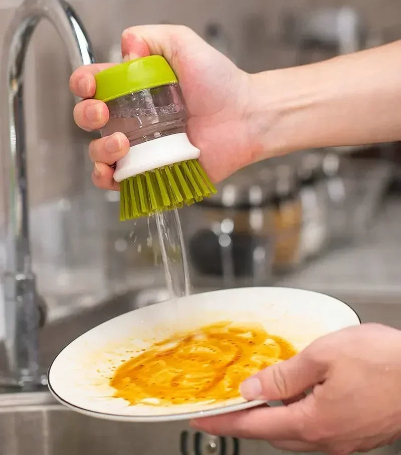 Dispensador de Detergente con Cepillo