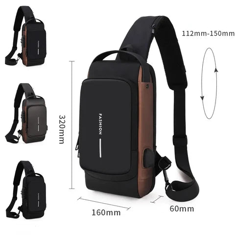 Bolso multifuncional anticarteristas