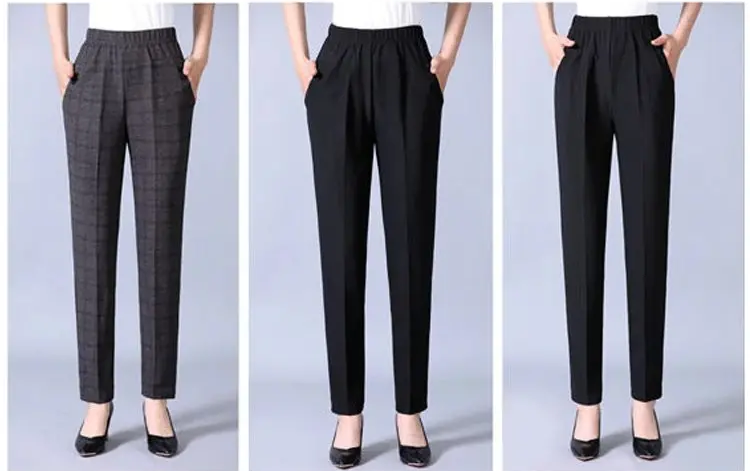 Pantalón recto con felpa (MODELO CUADROS)