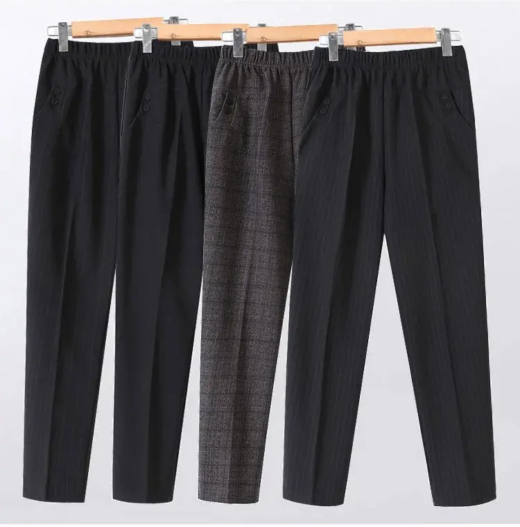 Pantalón recto con felpa (MODELO CUADROS)