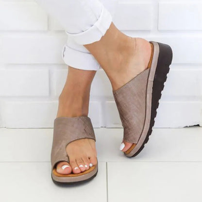 Sandalias antijuanetes para el verano