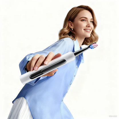 FlexClean™ Cepillo Dental Eléctrico Retráctil Sónico Ajustable