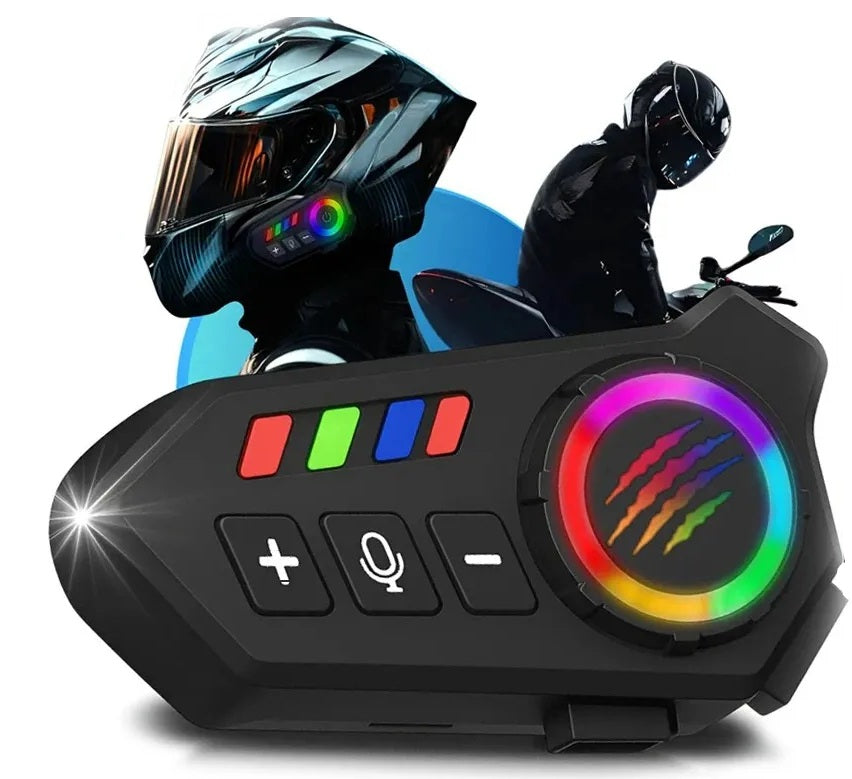 RideLink Pro™ Intercomunicador Bluetooth para Moto