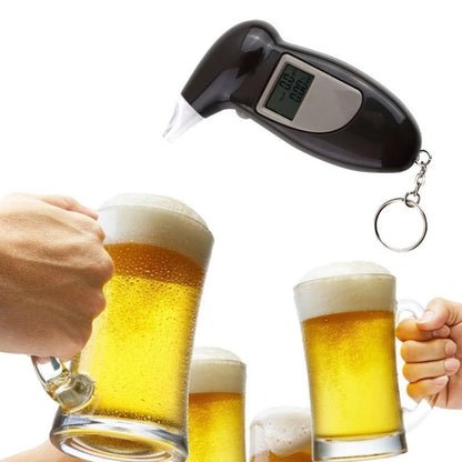 DriveCheck™ Alcoholímetro Digital Portátil de Alta Precisión