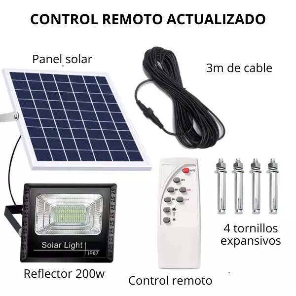 Foco Ecológico para Exteriores de 200W