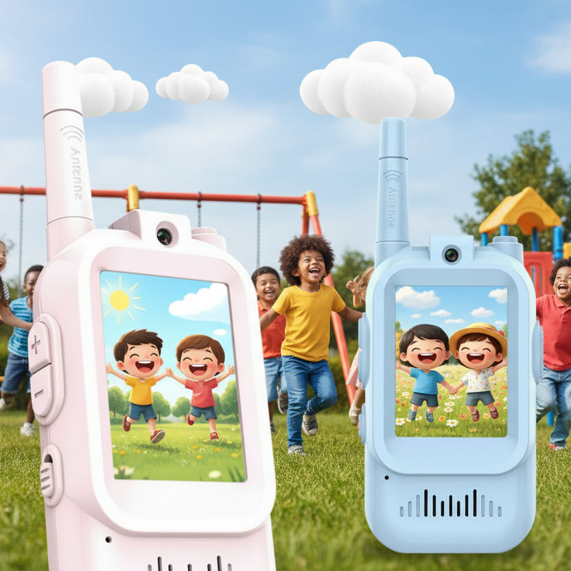 PlayTalk™ Walkie Talkie Con Cámara Infantil