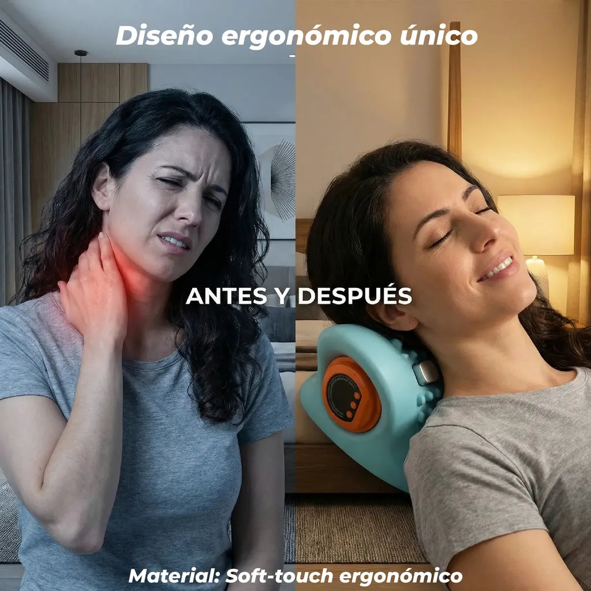 RelaxShiatsu™ Almohada Masajeadora