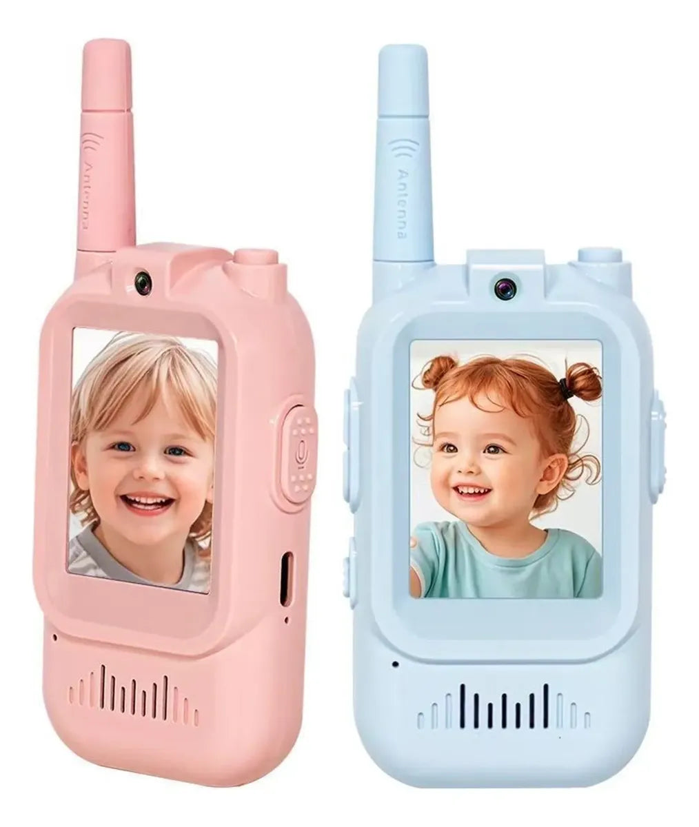 PlayTalk™ Walkie Talkie Con Cámara Infantil