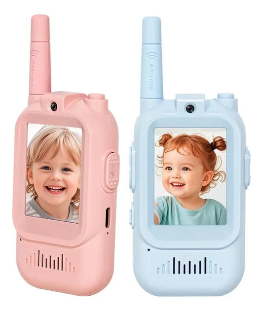 PlayTalk™ Walkie Talkie Con Cámara Infantil