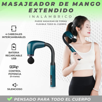 FlexRelief Pro™ Masajeador de Percusión Extendible