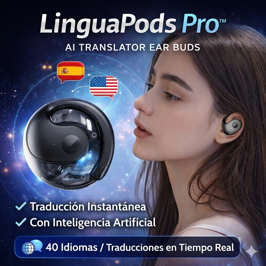 Auricular Traductor IA Pro  + FUNDA GRATIS