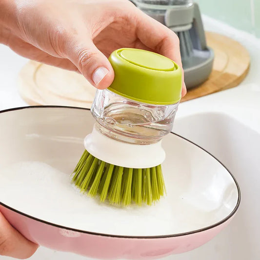 Dispensador de Detergente con Cepillo